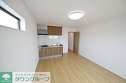 つくばエクスプレス 柏の葉キャンパス駅 徒歩10分の賃貸アパート 3階1LDKのリビング/ダイニング