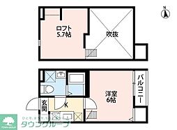 A・CORSO松戸 1Kの間取図画像