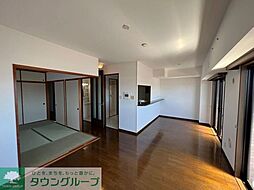 東武東上線 ふじみ野駅 徒歩18分の賃貸マンション 5階3LDKのリビング/ダイニング