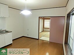 JR中央線 立川駅 徒歩6分の賃貸アパート 2階2DKのリビング/ダイニング