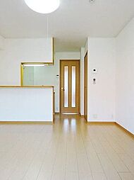 西武拝島線 武蔵砂川駅 徒歩11分の賃貸アパート 2階1LDKのリビング/ダイニング