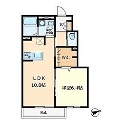 ALVA.a 1階1LDKの間取り