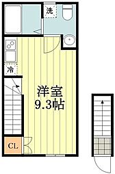 CL国分寺 ワンルームの間取図画像