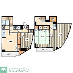 米川ビル 3SLDKの間取図画像