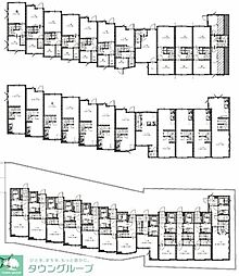 東村山市栄町1丁目アパート 2SLDKの間取図画像