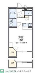 間取図画像 ワンルーム