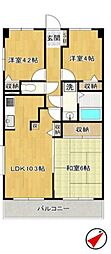 マ・メゾン寿 3LDKの間取図画像