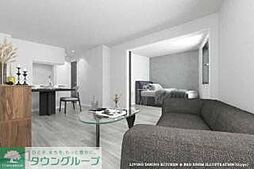 小田急小田原線 経堂駅 徒歩5分の賃貸マンション 3階1LDKのリビング/ダイニング