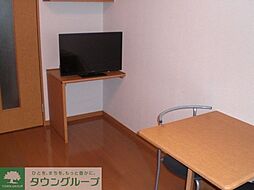 京王線 柴崎駅 徒歩20分の賃貸アパート 2階1Kのリビング/ダイニング