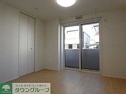 京王線 桜上水駅 徒歩14分の賃貸アパート 1階2LDKのリビング/ダイニング