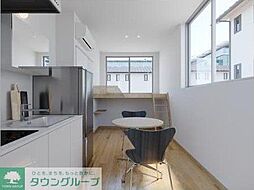 グランエッグス明大前 102 1階ワンルームのリビング/ダイニング