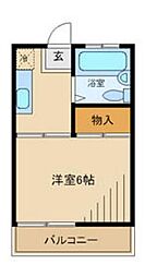 ハウゼTM 1Kの間取図画像