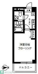 シーズ松原 1Kの間取図画像