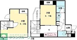 アルグリーン久我山 2Kの間取図画像