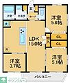 メゾンベルアネックス2階18.5万円