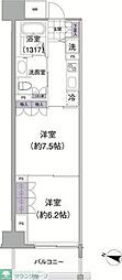 アビティ目黒 2Kの間取図画像