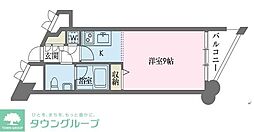 ドゥーエ学芸大学 ワンルームの間取図画像