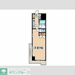 シンフォニア町田I 1階1Kの間取り