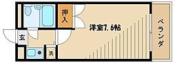ジョイフル玉川学園 1Kの間取図画像