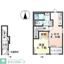 Sonas 1LDKの間取図画像