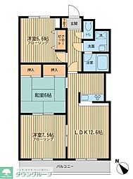 ソレイユ町田 3LDKの間取図画像