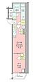 CRESTCOURT新宿山吹町5階17.1万円