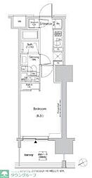 ザ・パークハビオ目白タワー 1Kの間取図画像