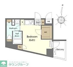 SHOKENResidence早稲田 ワンルームの間取図画像