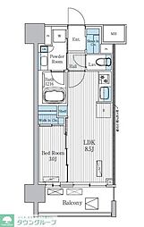 Terra蚕糸の森 1LDKの間取図画像