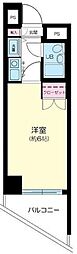 クロムハイツ 1Kの間取図画像