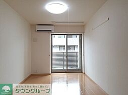 グレイスカレントII 206 2階1Kのリビング/ダイニング