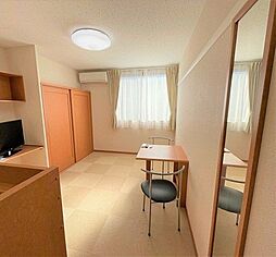 レオパレスサンロード 201 2階1Kのリビング/ダイニング