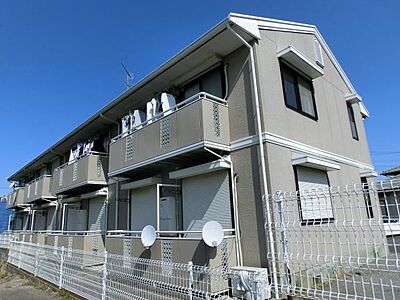 外観:前面棟無し 日当たり良好 外観:前面棟無し 日当たり良好