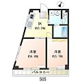 岡部マンション5階6.8万円