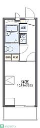 レオパレスグランシャリオ 1Kの間取図画像