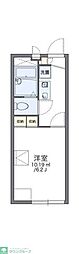 レオパレスエスペランサ 1Kの間取図画像