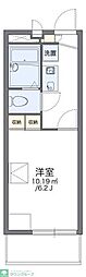 レオパレス上北台 1Kの間取図画像