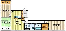タタミノイエ 3LDKの間取図画像