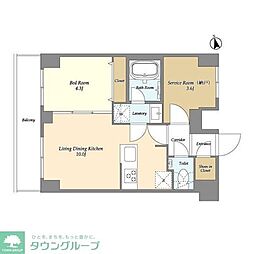 間取図画像 1SLDK