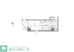 ＺＯＯＭ川崎ＳＯＵＴＨ 11階1Kの間取り