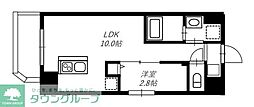 リヴシティ横濱末吉町弐番館 1LDKの間取図画像