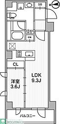 Lighthouse中馬込 1LDKの間取図画像