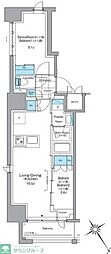 ルフォンプログレ横浜関内 1LDKの間取図画像