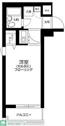 ピアハイム川崎 1Kの間取図画像