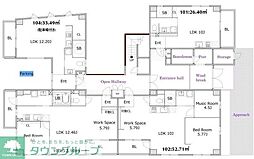 ORANGE 1LDKの間取図画像