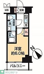 LUMEEDYOKOHAMASUEYOSHICHO 1Kの間取図画像