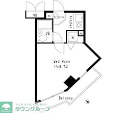 野田屋ビル 1Kの間取図画像