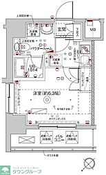 横浜市鶴見区生麦5丁目マンション 1Kの間取図画像