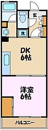 間取図画像 1DK