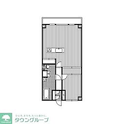ライオンズマンション鎌倉七里ガ浜海岸 1LDKの間取図画像